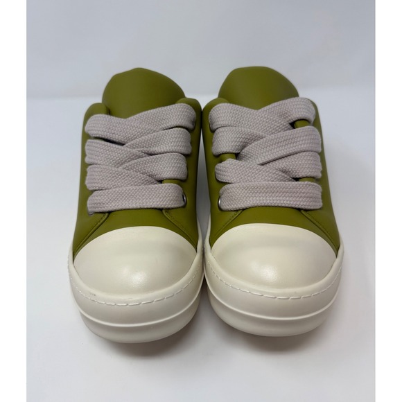 Rick Owens Mainline Padded Jumbo Lace Ramones Green Size 8 US 41 EU - Picture 2 of 8
